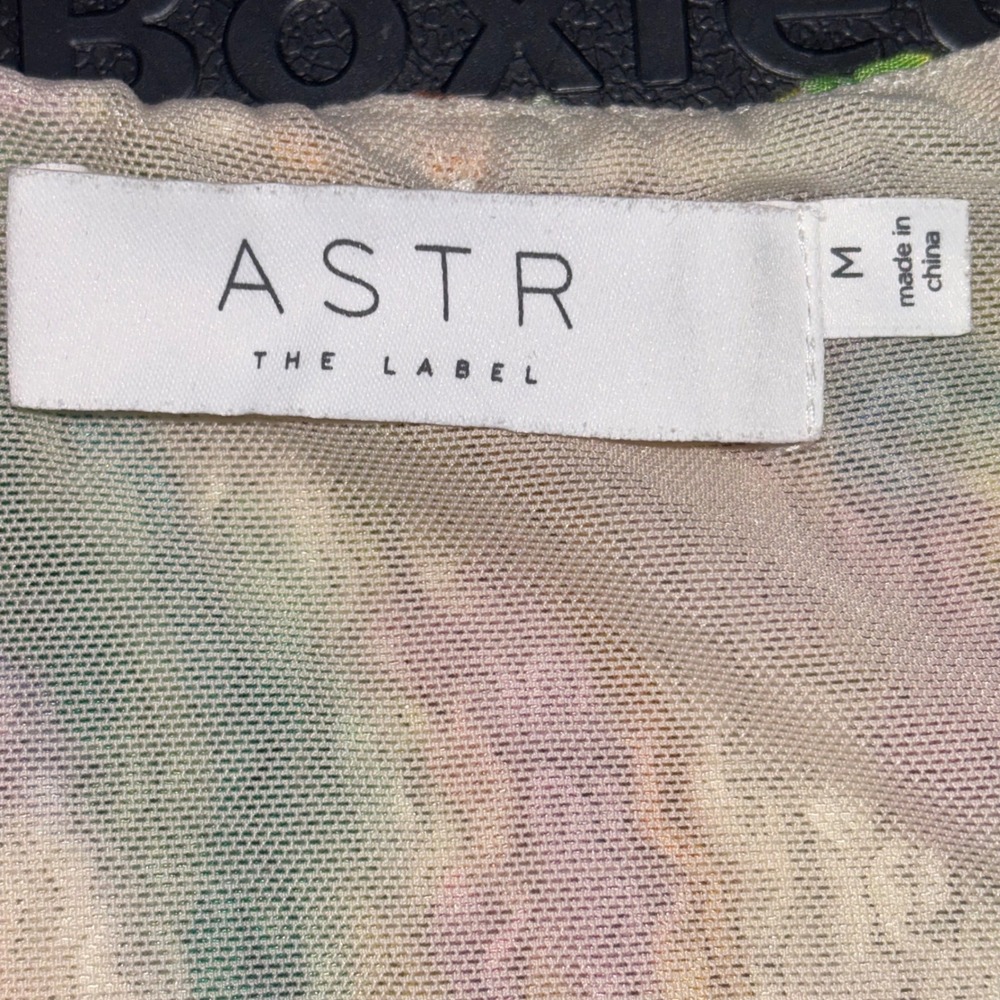 ASTR THE LABEL Lavender Multi Popcorn Textured Mini Dress ACDR102330 Womens M - Picture 2 of 10